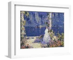 The Lights Across the Water-Tom Mostyn-Framed Giclee Print