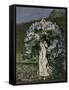 The Lilac Bush, 1891-Olaf Isaachsen-Framed Stretched Canvas