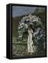 The Lilac Bush, 1891-Olaf Isaachsen-Framed Stretched Canvas