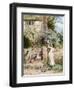 The Lilac Cottage-Myles Birket Foster-Framed Giclee Print