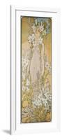 The Lily, 1898-Alphonse Mucha-Framed Giclee Print