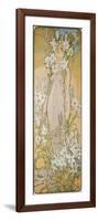 The Lily, 1898-Alphonse Mucha-Framed Giclee Print