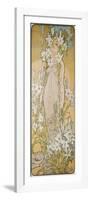 The Lily, 1898-Alphonse Mucha-Framed Premium Giclee Print