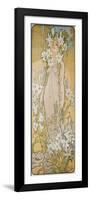 The Lily, 1898-Alphonse Mucha-Framed Premium Giclee Print