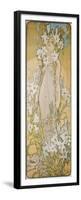 The Lily, 1898-Alphonse Mucha-Framed Premium Giclee Print