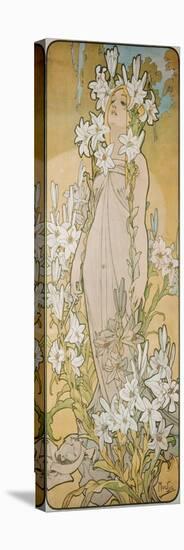 The Lily, 1898-Alphonse Mucha-Stretched Canvas