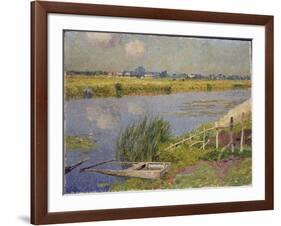 The Lily Banks, 1912-Emile Claus-Framed Giclee Print