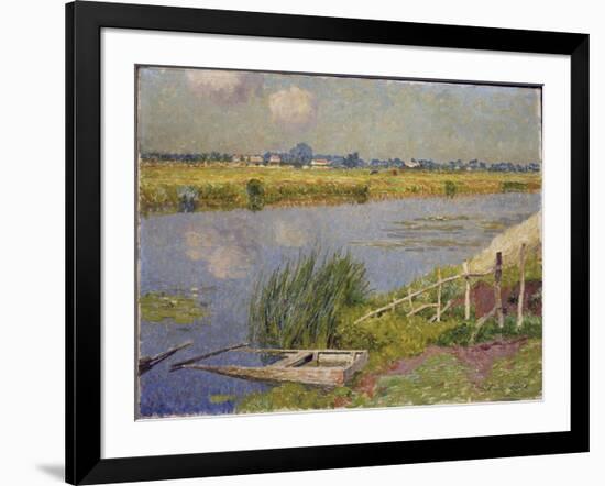 The Lily Banks, 1912-Emile Claus-Framed Giclee Print