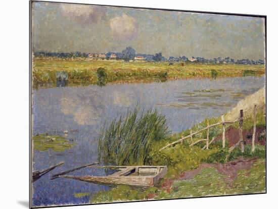 The Lily Banks, 1912-Emile Claus-Mounted Giclee Print
