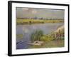 The Lily Banks, 1912-Emile Claus-Framed Giclee Print