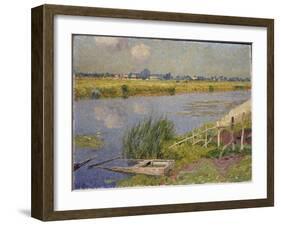 The Lily Banks, 1912-Emile Claus-Framed Giclee Print