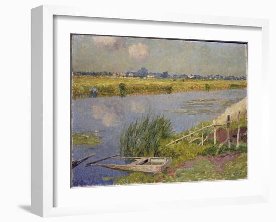 The Lily Banks, 1912-Emile Claus-Framed Giclee Print