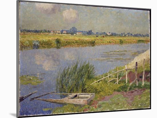 The Lily Banks, 1912-Emile Claus-Mounted Giclee Print