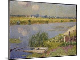 The Lily Banks, 1912-Emile Claus-Mounted Giclee Print