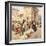 The Lily Market at Porta Garibaldi in Milan-Achille Beltrame-Framed Giclee Print