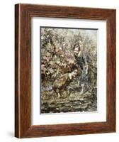 The Lily Pond, 1917-Edward Atkinson Hornel-Framed Giclee Print