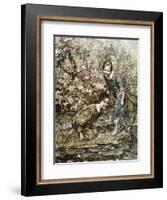 The Lily Pond, 1917-Edward Atkinson Hornel-Framed Giclee Print
