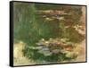 The Lily Pond, C.1917-Claude Monet-Framed Stretched Canvas