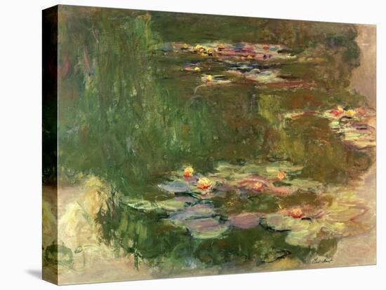 The Lily Pond, C.1917-Claude Monet-Stretched Canvas