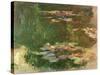 The Lily Pond, C.1917-Claude Monet-Stretched Canvas