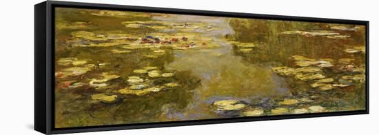 The Lily Pond-Claude Monet-Framed Stretched Canvas