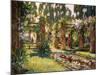 The Lily Pond-Colin Campbell-Mounted Art Print