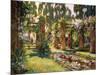 The Lily Pond-Colin Campbell-Mounted Art Print