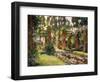 The Lily Pond-Colin Campbell-Framed Art Print