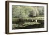 The Lily Pond-Edward R. Taylor-Framed Giclee Print