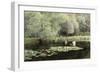 The Lily Pond-Edward R. Taylor-Framed Giclee Print