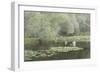 The Lily Pond-Edward R. Taylor-Framed Giclee Print