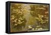 The Lily Pond-Claude Monet-Framed Stretched Canvas