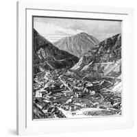 The Lima-Oroya Railway, Peru, 1895-null-Framed Giclee Print