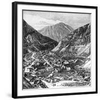The Lima-Oroya Railway, Peru, 1895-null-Framed Giclee Print