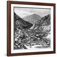 The Lima-Oroya Railway, Peru, 1895-null-Framed Giclee Print