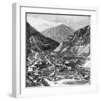 The Lima-Oroya Railway, Peru, 1895-null-Framed Giclee Print