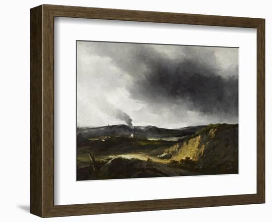 The Lime Kiln-Georges Michel-Framed Giclee Print