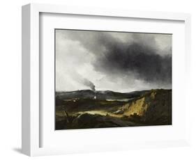 The Lime Kiln-Georges Michel-Framed Giclee Print