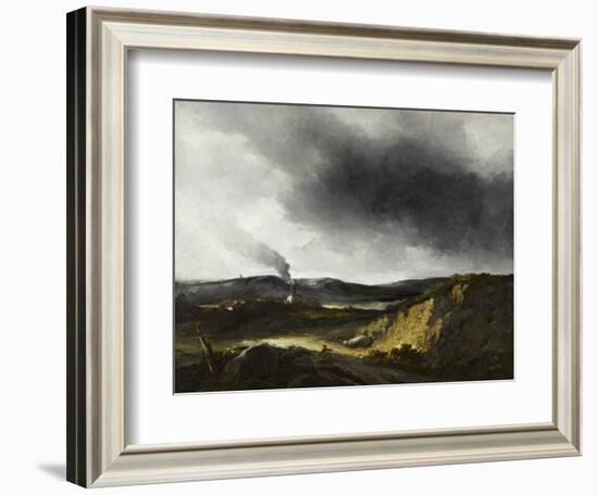 The Lime Kiln-Georges Michel-Framed Giclee Print