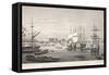 The Limehouse Dock-Thomas Hosmer Shepherd-Framed Stretched Canvas