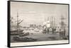 The Limehouse Dock-Thomas Hosmer Shepherd-Framed Stretched Canvas