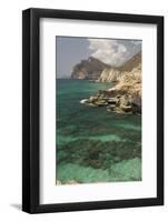 The Limestone Coast of Southern Oman, Mughsayl, Salalah, Dhofar, Oman, Middle East-Tony Waltham-Framed Photographic Print