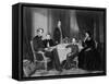 The Lincoln Family, C.1865-Francis Bicknell Carpenter-Framed Stretched Canvas