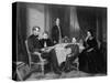 The Lincoln Family, C.1865-Francis Bicknell Carpenter-Stretched Canvas