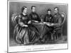 The Lincoln Family, Pub. C.1867-null-Mounted Giclee Print