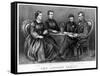 The Lincoln Family, Pub. C.1867-null-Framed Stretched Canvas