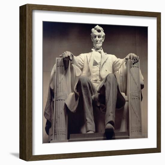 The Lincoln Memorial Dedicated on the 30th May 1922-Daniel Chester French-Framed Giclee Print