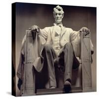 The Lincoln Memorial Dedicated on the 30th May 1922-Daniel Chester French-Stretched Canvas