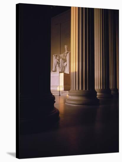 The Lincoln Memorial in the Morning Light, Washington Dc-null-Stretched Canvas