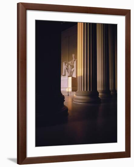 The Lincoln Memorial in the Morning Light, Washington Dc-null-Framed Photographic Print